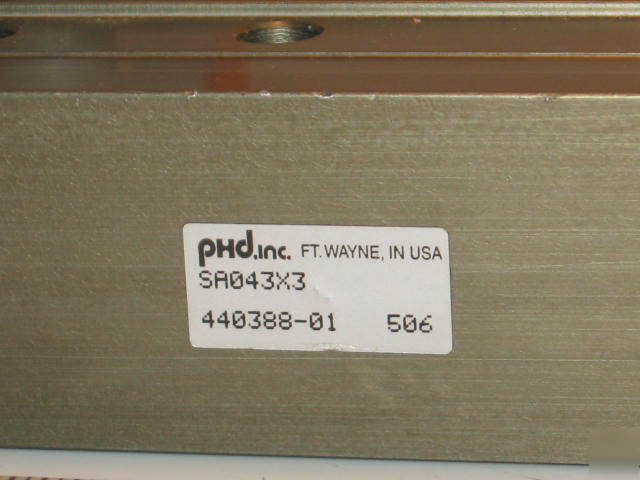 Phd pneumatic compact linear slide SA043X3 