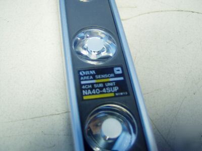 Sunx 40MM beam pitch area sensor light curtain NA40-16P