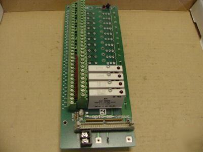 Opto-22 G4PB16HC board with qty (4) G4 IDC5 modules >