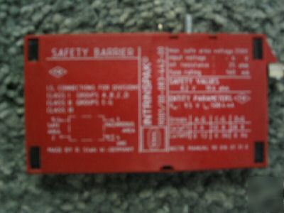 Stahl intrinsic safety barrier p/n - 9001/00-083-442-00