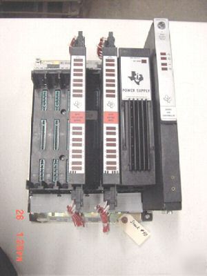 T.i. ti siemens 500 series rack 5 modules 520C-1102