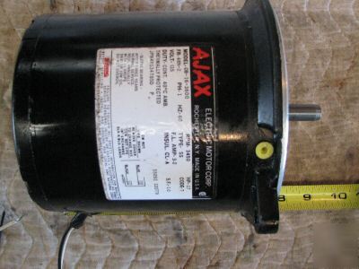 C-face electric motor by ajax made in usa 0.17 hp
