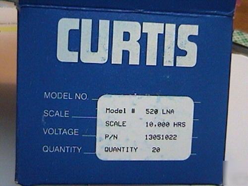 Curtis elapsed time indicators 520LNA 115/240 indachron