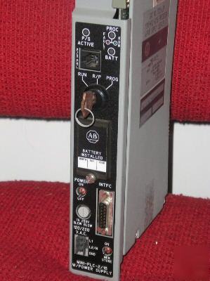 Ab - 1772-lxp - mini plc-2/16 processor w/power supply