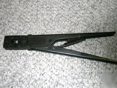 Amp crimping tool 90083-1 awg 2-24 type f excellent 