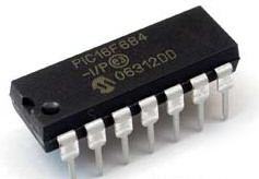 Basic programmed picaxe-14M (14 pin dip)