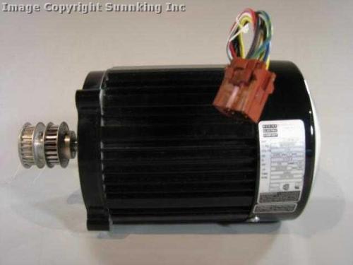 Bodine 1/6 hp 48Y6BFDY 115 volts 50/60 hz motor