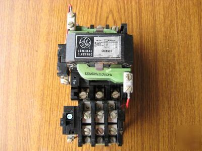 Ge CR206D0 size 2 motor starter general electric 45A