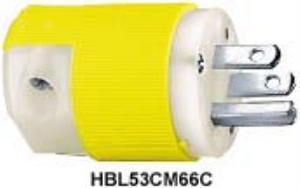 Hubbell HBL52CM66C replacement plug