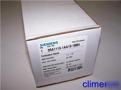 Siemens 3RA1115-1AA15-1BB4 combination starter 