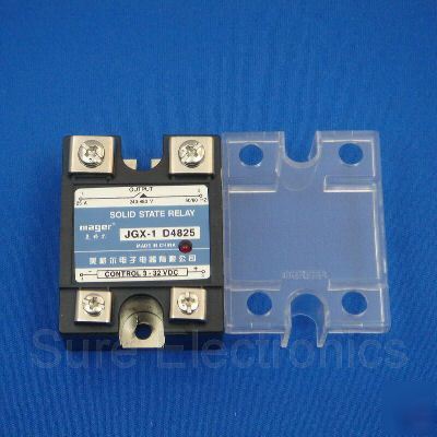Solid state relays ssr 24-480V ac, 25A + heat sink