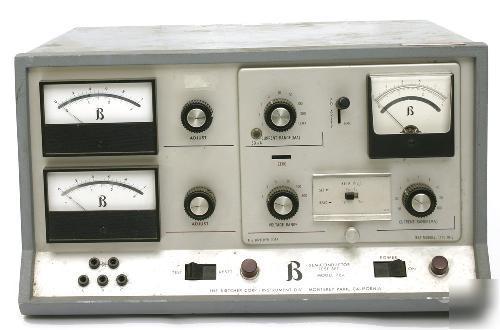 The birtcher corp. semiconductor test set model 70A