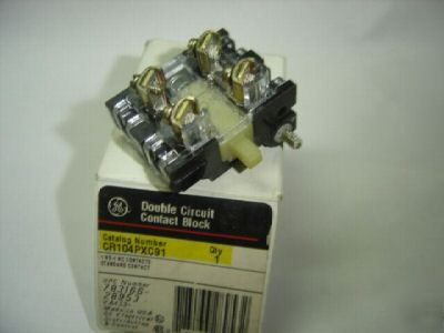 General electric CR104PXC91 hd contacts block 