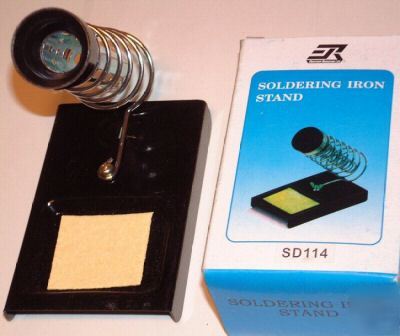 Lot=10 solder/soldering iron stand/station+sponge tray