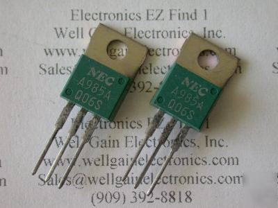 Nec 2SA985AQ pnp power transistor to-220 100V 1.5A