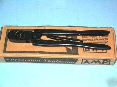 New amp hand crimp tool 90208-1 type f 14 18-16 ga 