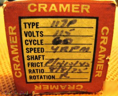 New cramer conrac type 117P 115 volt 10145 