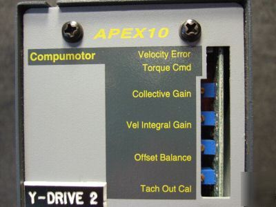 Parker compumotor APEX10 analog servo drive
