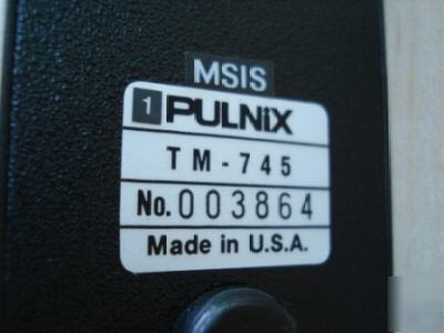 Pulnix tm-745 research camera