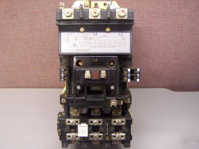 Allen bradley 509-dod size 3 starter with CD236 coil