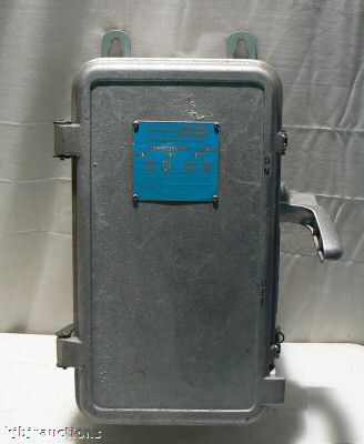 Crouse hinds nema 3,4, 5 explosion proof safety switch
