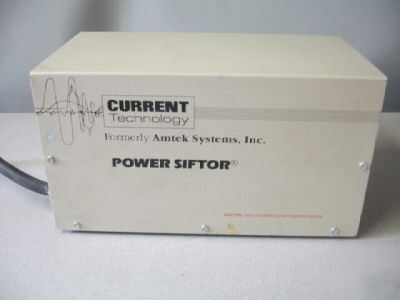 Current technology amtek power siftor PS20TD