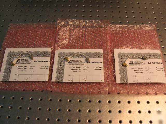 G37121 three physical acoustics corp. HD15SS sensors