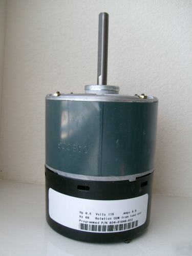 General electric ecm 2.3 series 1/2 hp motor 120 240 ac