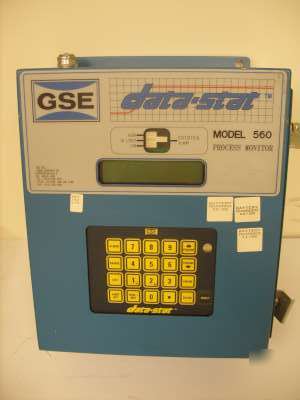 Gse data-stat model 560 process monitor 120V