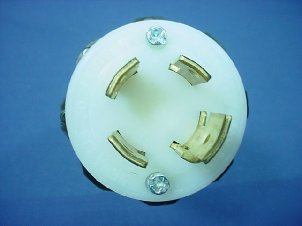 Leviton L19-30 locking plug 30A 277/480V 3Ã¸ y 2761