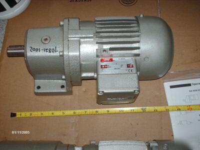 New flender-motex gear motor .55 kw nice boston dayton