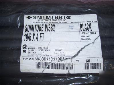 New heat shrink tubing 60 feet package - 4 ft sections