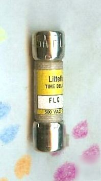 New littelfuse flq-1-1/2 1 1/2 delay fuse flq 1.5 amp