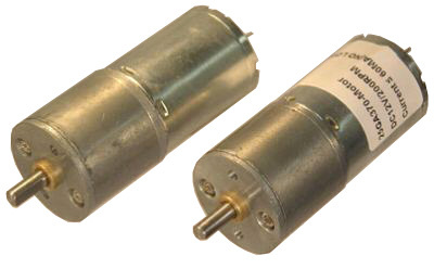 New two high torque 12V dc gear motors 1000 rpm 