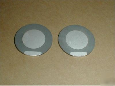 Piezo ceramic transducer 1.5MHZ 25X1.4MM disc - 2 pcs