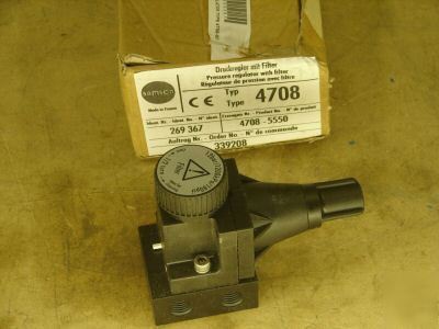 Samson 708 air pressure regulator 180 psi 