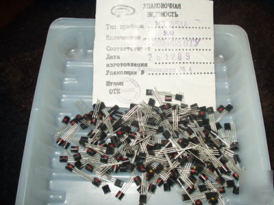Silicon pnp transistor KT351A (ussr - 1989). lot of 100