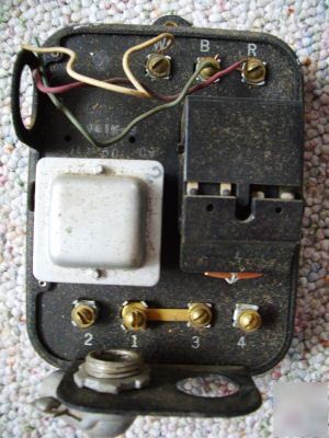 Vintage minneapolis honeywell industrial thermostat 