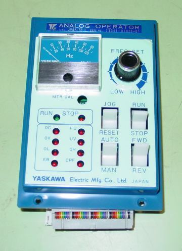 Yaskawa jvop-72-1 analog operator for vfd 