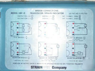 Strainsert company hwi-d strain indicator transducer
