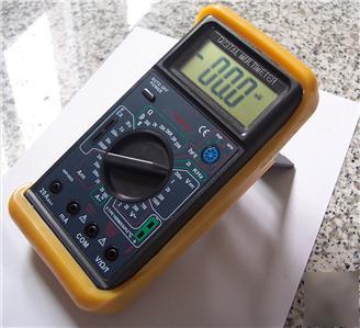 Volt ohm amp meter k thermocouple capacitor tester ac
