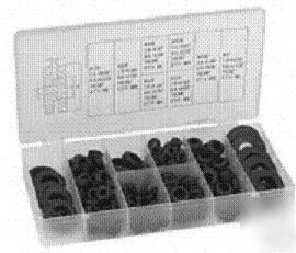 180PC electrical wiring rubber grommet set w/snapon lid