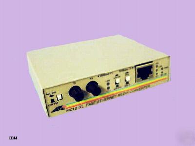 Media converter, allied telesyn MC101XL fast ethernet