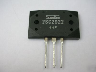 New 2PCS, sanken npn 2SC2922 C2922 audio amp transistor 