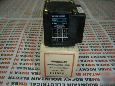 New cutler hammer photoelectric sensor head E51DP6 