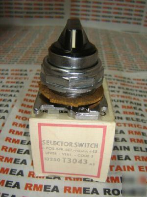 New cutler hammer selector switch lever 10250T3043 