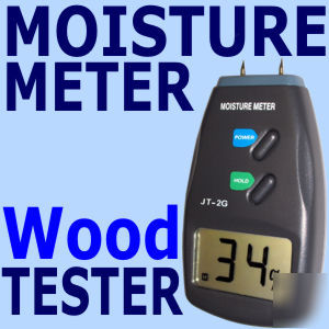 New digital wood moisture meter tester 2 pin w/ lcd jta