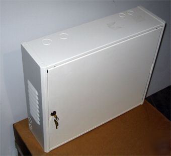 New electrical enclosure cabinet alarm ups locking box 