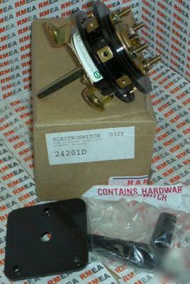 New electroswitch rotary switch 24201D 