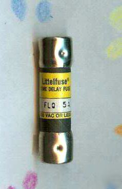 New littelfuse slo blo flq-5 time delay fuse flq 5A